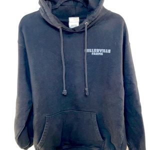 Millerville Farms Hoodie: Black